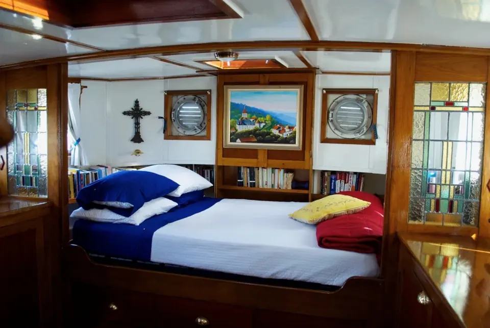 Maria’s achterhut in de latere slaapkamerindeling